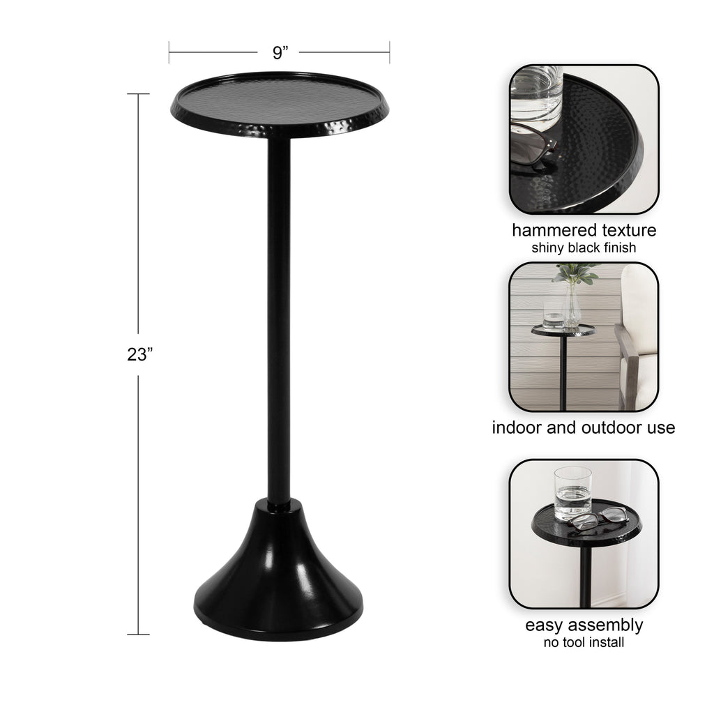Sanzo Outdoor Metal Drink Table