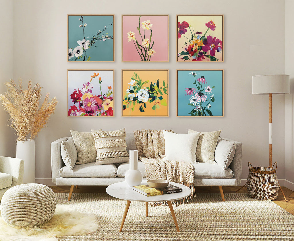 Sylvie It Could Have Gone Two Ways They Said Framed Canvas by Emma Daisy