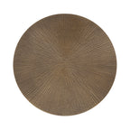 Engles Adjustable Embossed Metal Table and Plant Stand