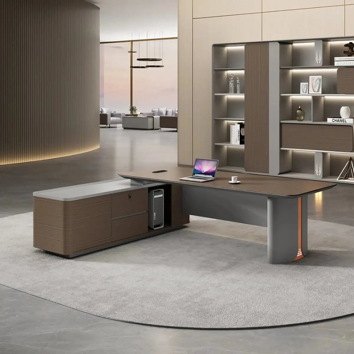 Sayers · Modern L-Shaped Executive Desk