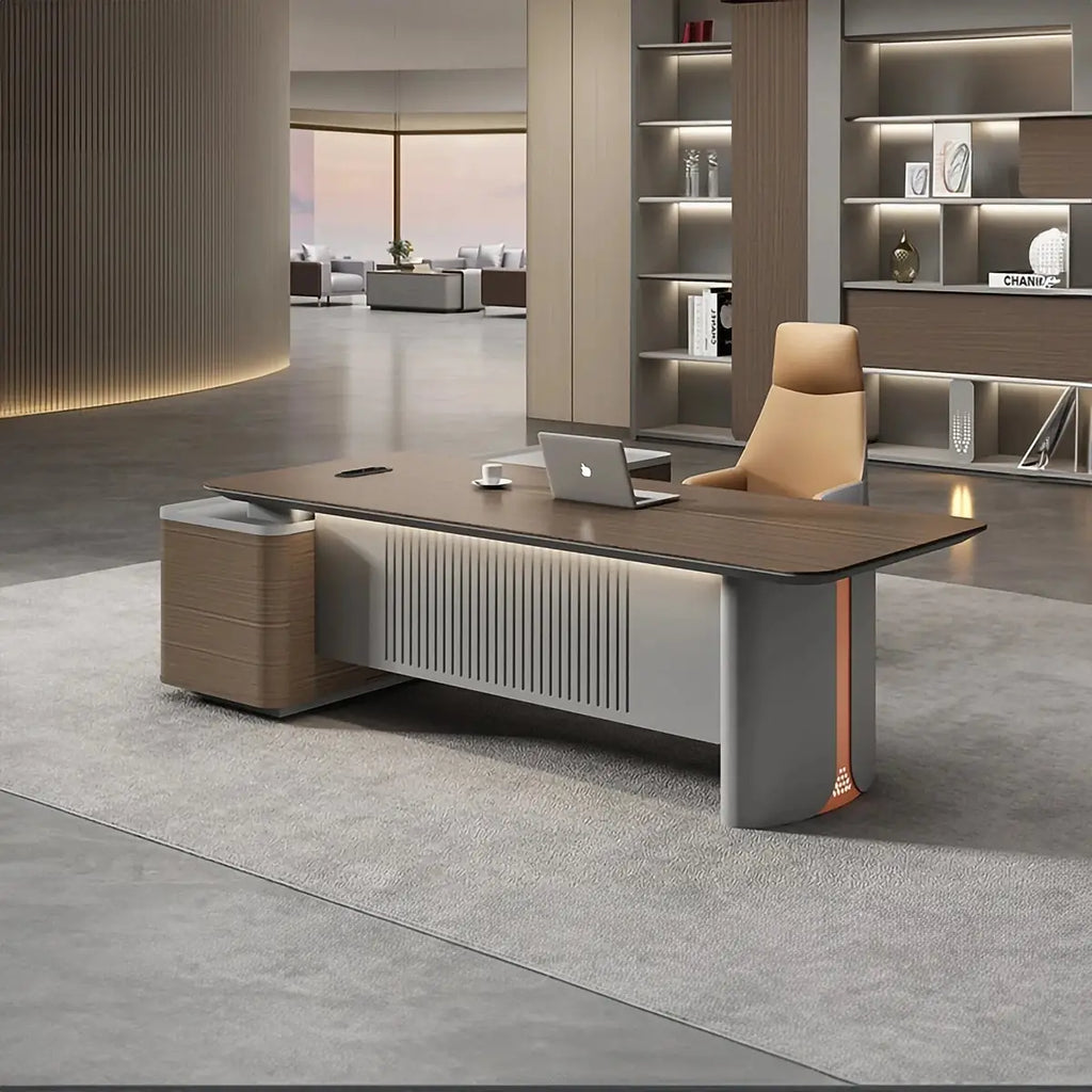 Sayers · Modern L-Shaped Executive Desk