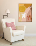Sylvie Sunrise Dove Framed Canvas by Kate Aurelia Holloway