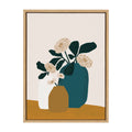 Sylvie Stillness Framed Canvas by Oris Eddu