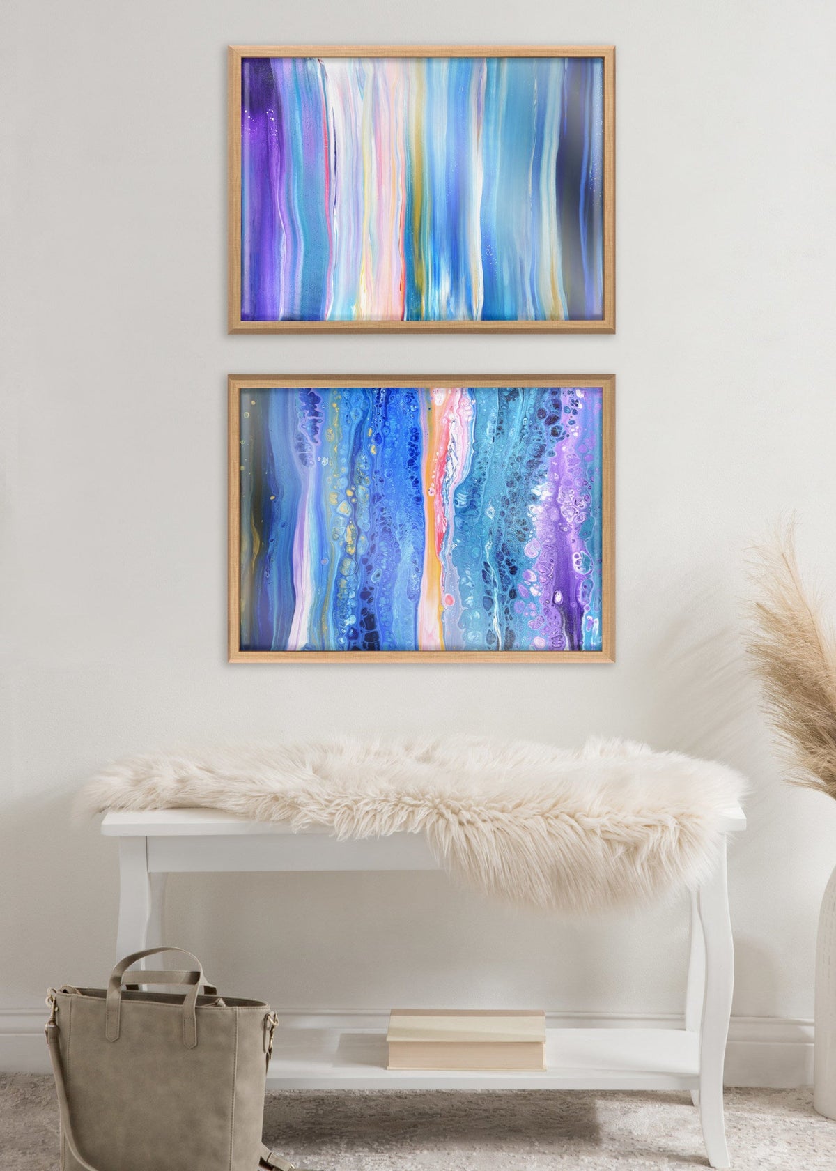 Blake Tropical Tides Framed Printed Art by Xizhou Xie