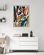 Sylvie Fanciful Ficus Framed Canvas by Alicia Bock