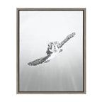 Sylvie Sea Turtle Framed Canvas by Simon Te of Tai Prints