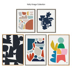 Sylvie Quiet Jungle 1 Framed Canvas by Kelly Knaga