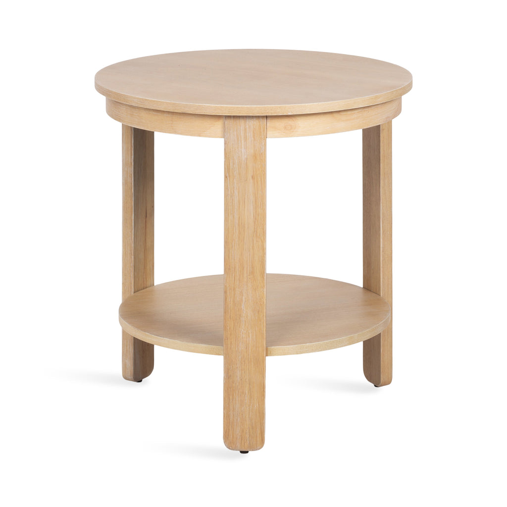 Foxford Round Wood Side Table