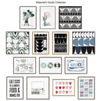 Sylvie Nature in the Abstract Framed Canvas by Statement Goods