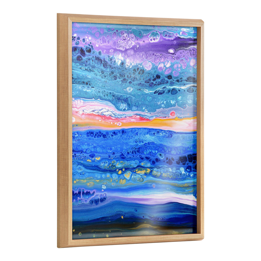 Blake Tropical Tides Framed Printed Art by Xizhou Xie