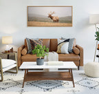 Sylvie Tule Elk No 3 Framed Canvas by Crystal Lynn Collins