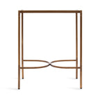 Catriona Side Table Mirror and Metal