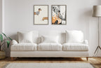 Sylvie Long Dog Framed Canvas by July Art Prints
