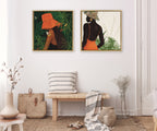 Sylvie Tell Me About Hope Framed Canvas by Mary Joak