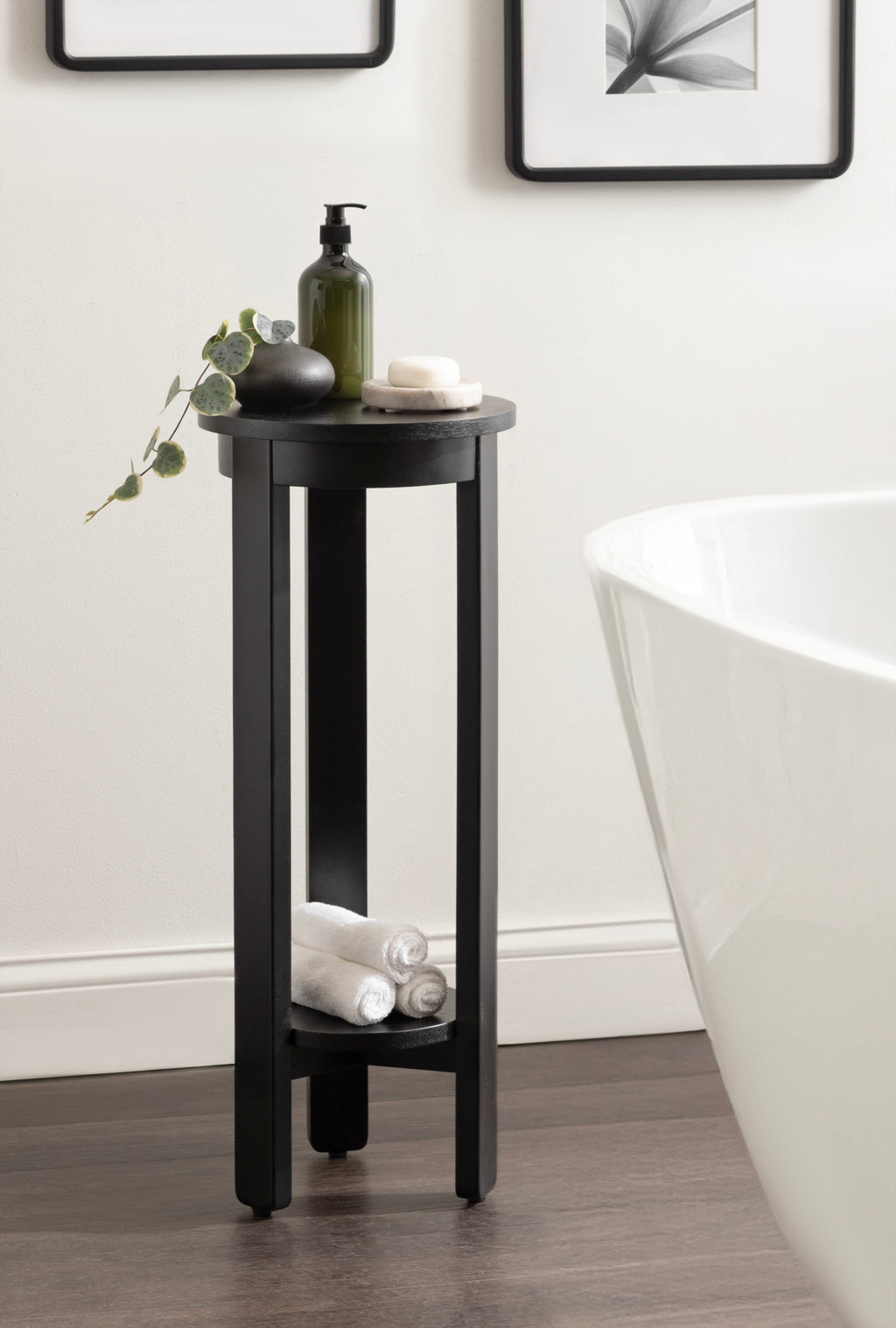 Foxford Round Wood Side Table