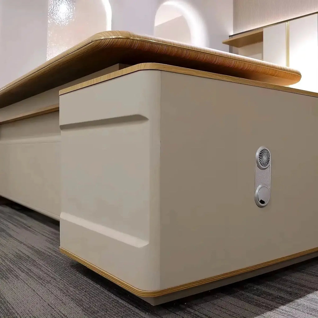 Halsey · Modern L-Shaped Executive Desk