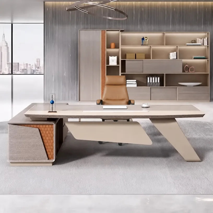 Seguin · Modern L-Shaped Executive Desk