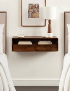Kato Wood Floating Console Table