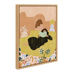 Sylvie Stay True Framed Canvas by Alja Horvat