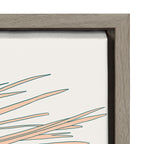 Sylvie Palms Framed Canvas by Alicia Schultz