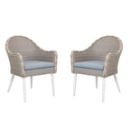 2 Allux Wicker Dining Chair