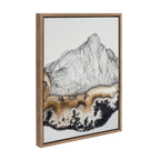 Sylvie Ancient History Framed Canvas by Emiko and Mark Franzen of F2Images