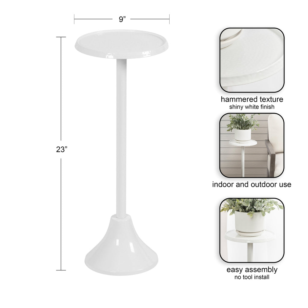 Sanzo Outdoor Metal Drink Table