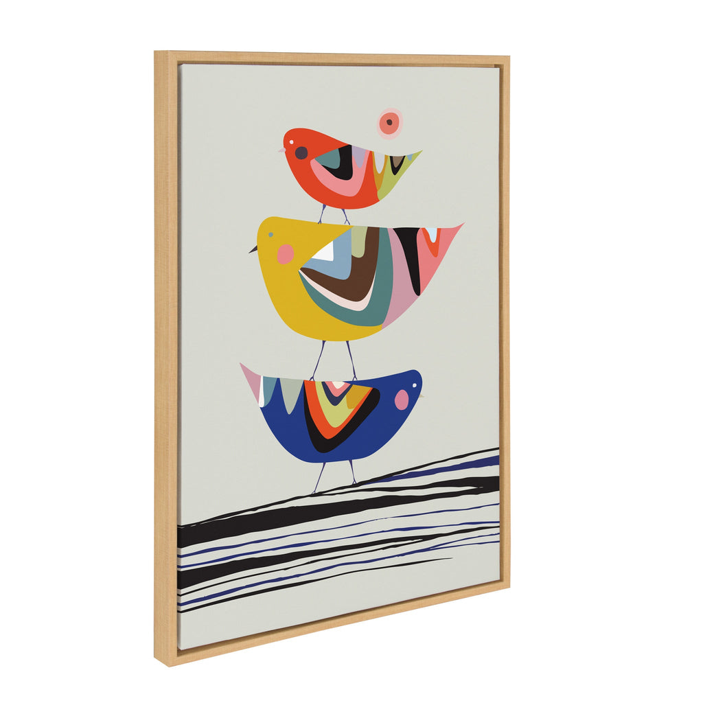 Sylvie The Family Tree Framed Canvas by Rachel Lee of My Dream Wall