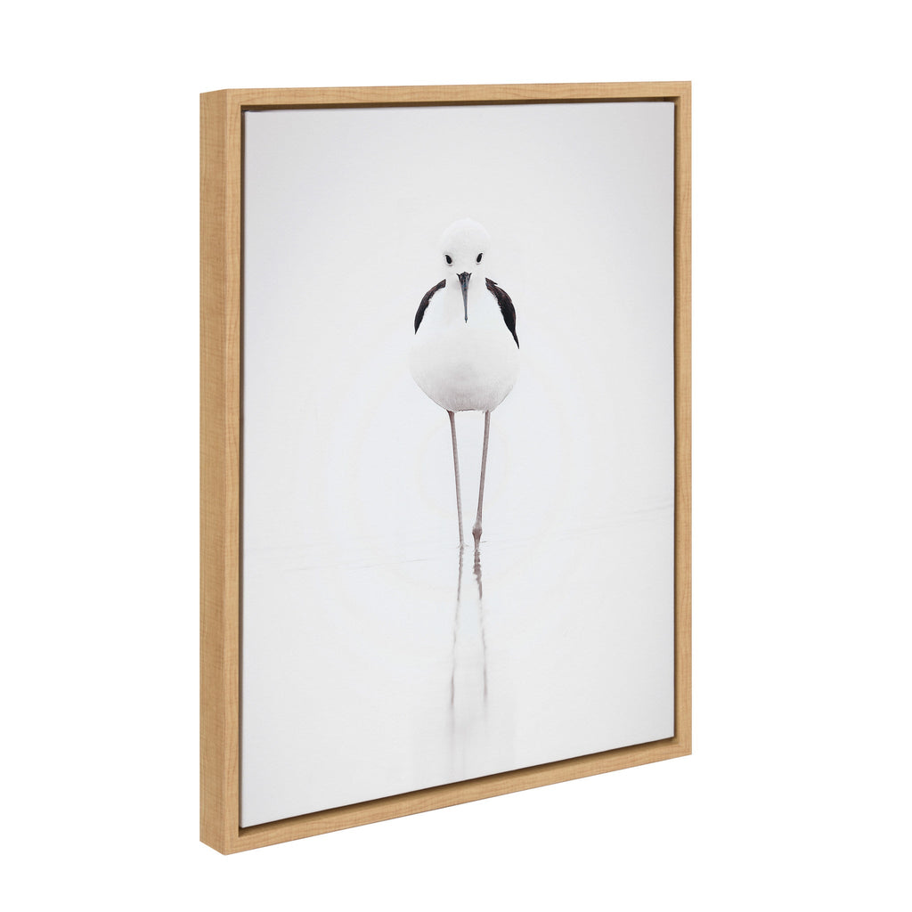 Sylvie Seagull Framed Canvas by Tai Prints