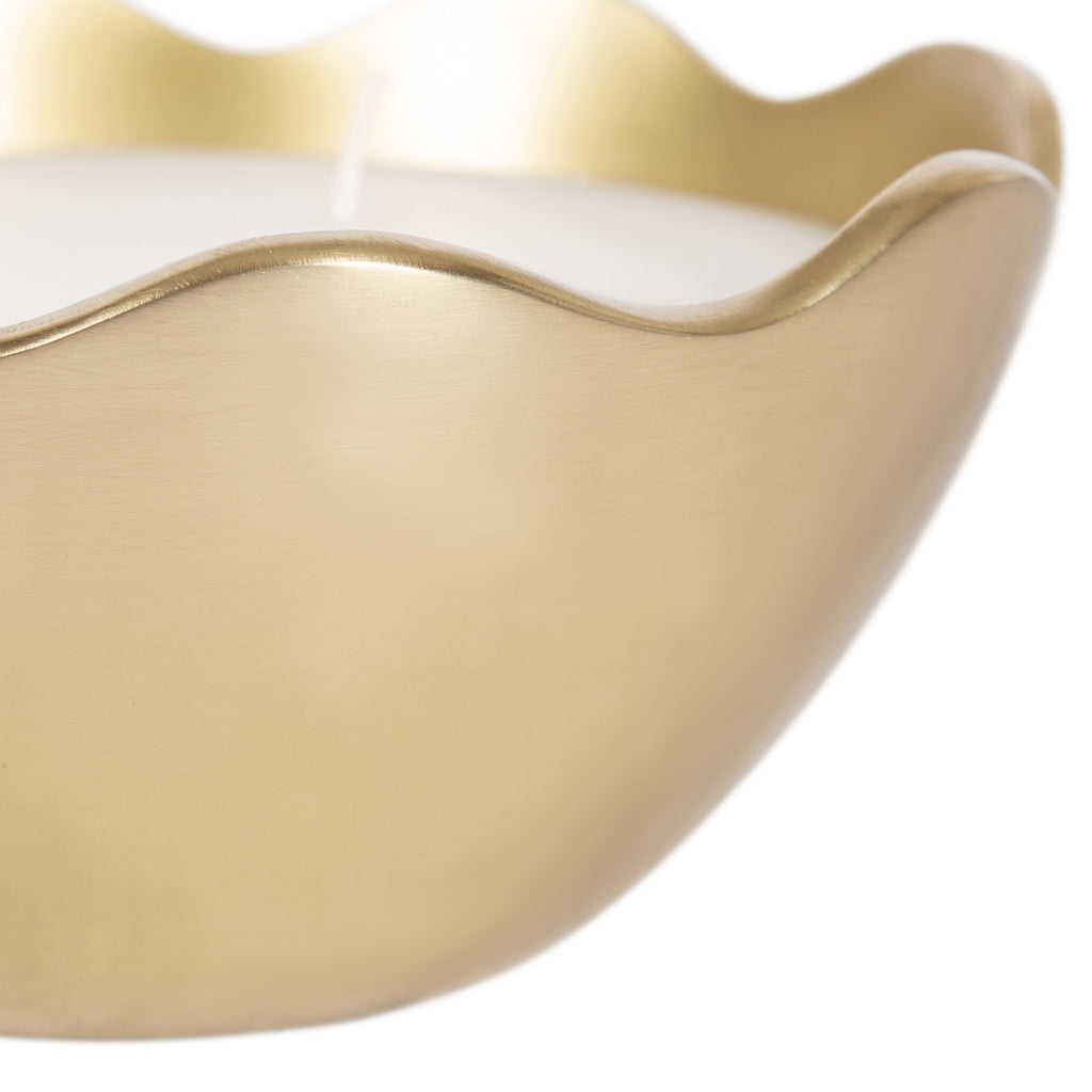 Alessia Metal Candle Bowl