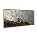 Sylvie Point Reyes Lighthouse No 1 Framed Canvas by Crystal Lynn Collins