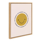 Sylvie Your Doing Great Framed Canvas by Duchess Plum