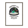 Sylvie Personal Space Framed Canvas by The Creative Bunch Studio