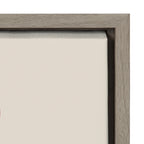 Sylvie Mid Century Modern Mountains Blue Framed Canvas Set by Rachel Lee of My Dream Wall