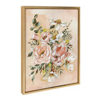 Sylvie Day 22 Framed Canvas by Annie Quigley