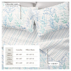 Blue Coral Quilt - Amelia Island