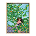 Sylvie Sevilla Girl Framed Canvas by Maja Tomljanovic