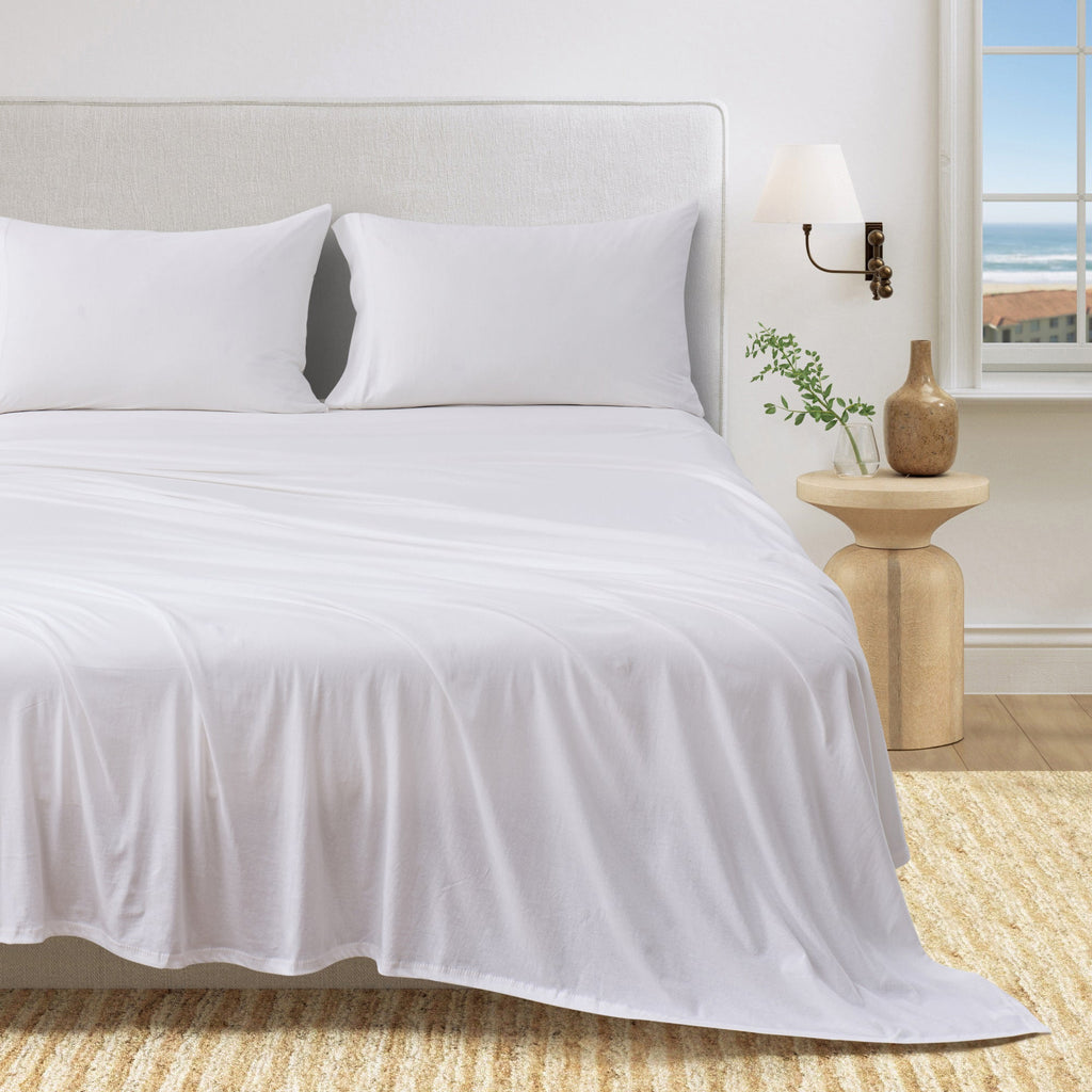 100% Organic Cotton Jersey Knit Sheets