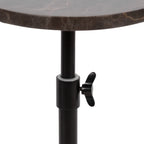 Engles Adjustable Marble Table and Plant Stand