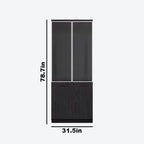 Ashcombe · Office Glass Panel Display Cabinet