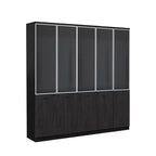 Ashcombe · Office Glass Panel Display Cabinet