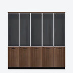 Ashcombe · Office Glass Panel Display Cabinet
