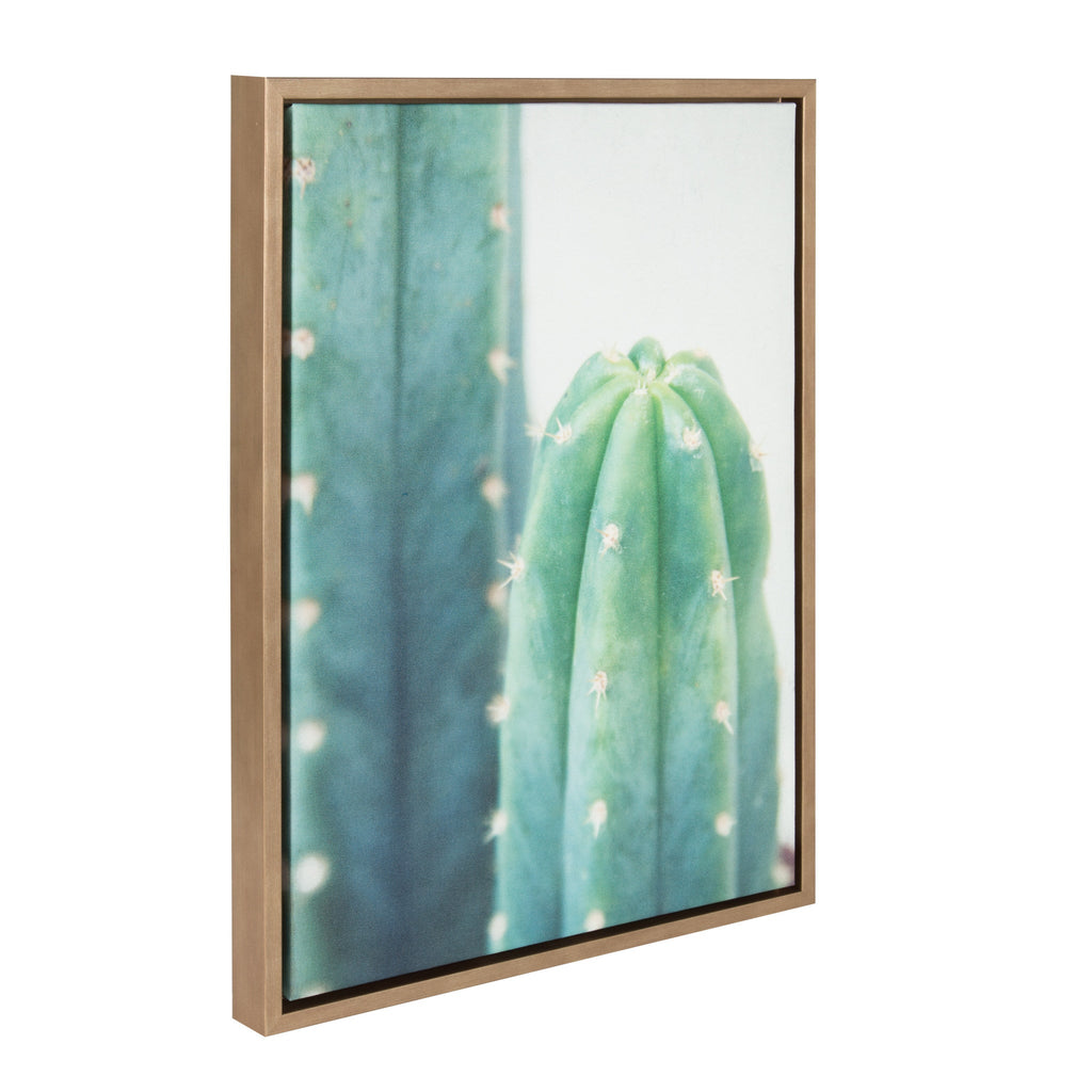 Sylvie Cactus Framed Canvas by F2 Images