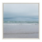 Sylvie Lifes a Beach Framed Canvas by Stephanie Klatt