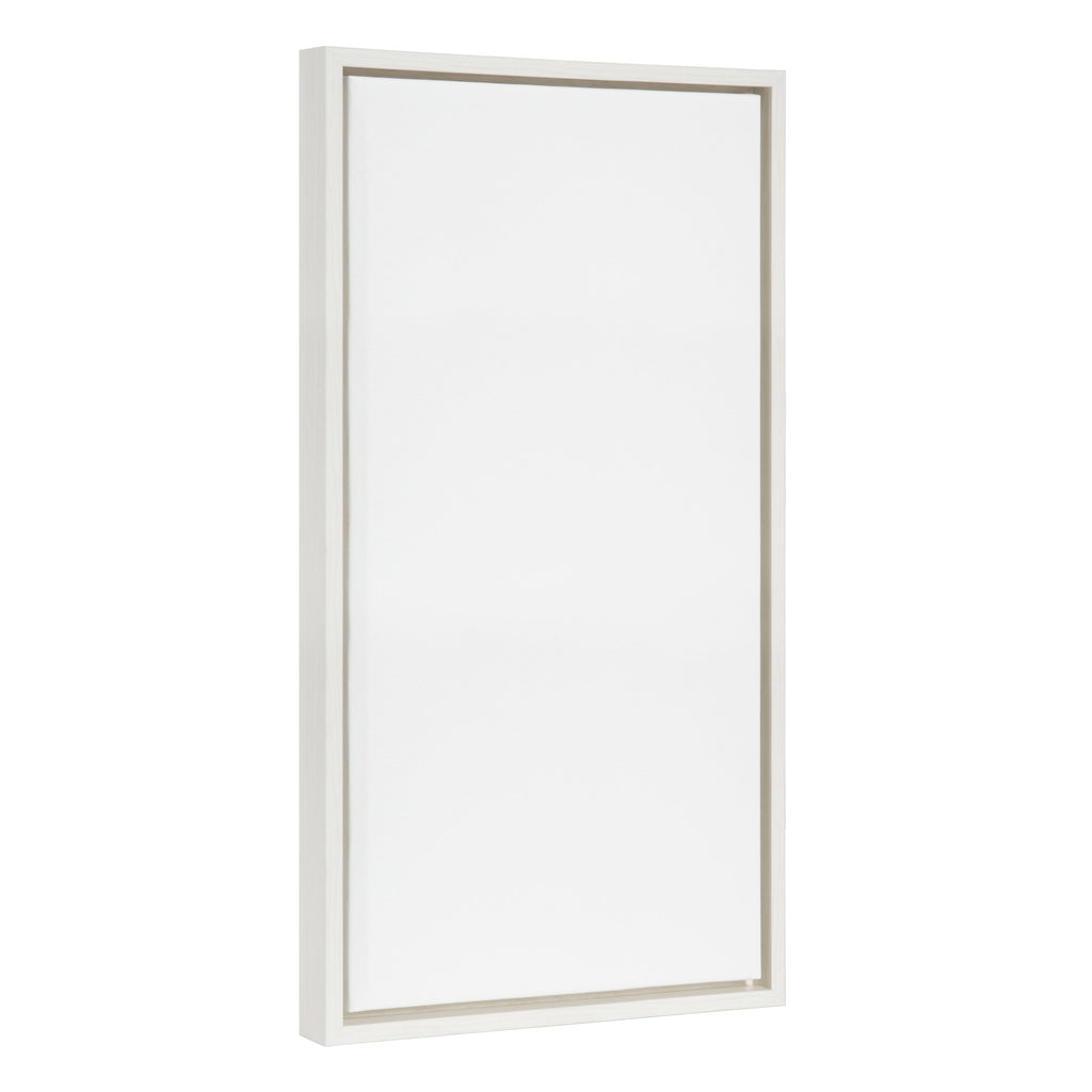 Sylvie Blank Framed Canvas 14x26