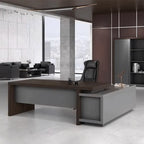 Elmore · Modern L-Shaped Executive Desk