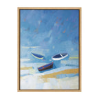 Sylvie Golden Dunes Framed Canvas by Giuliana Lazzerini