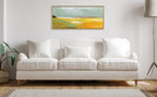 Sylvie Golden Root Lake Framed Canvas by Nikita Jariwala