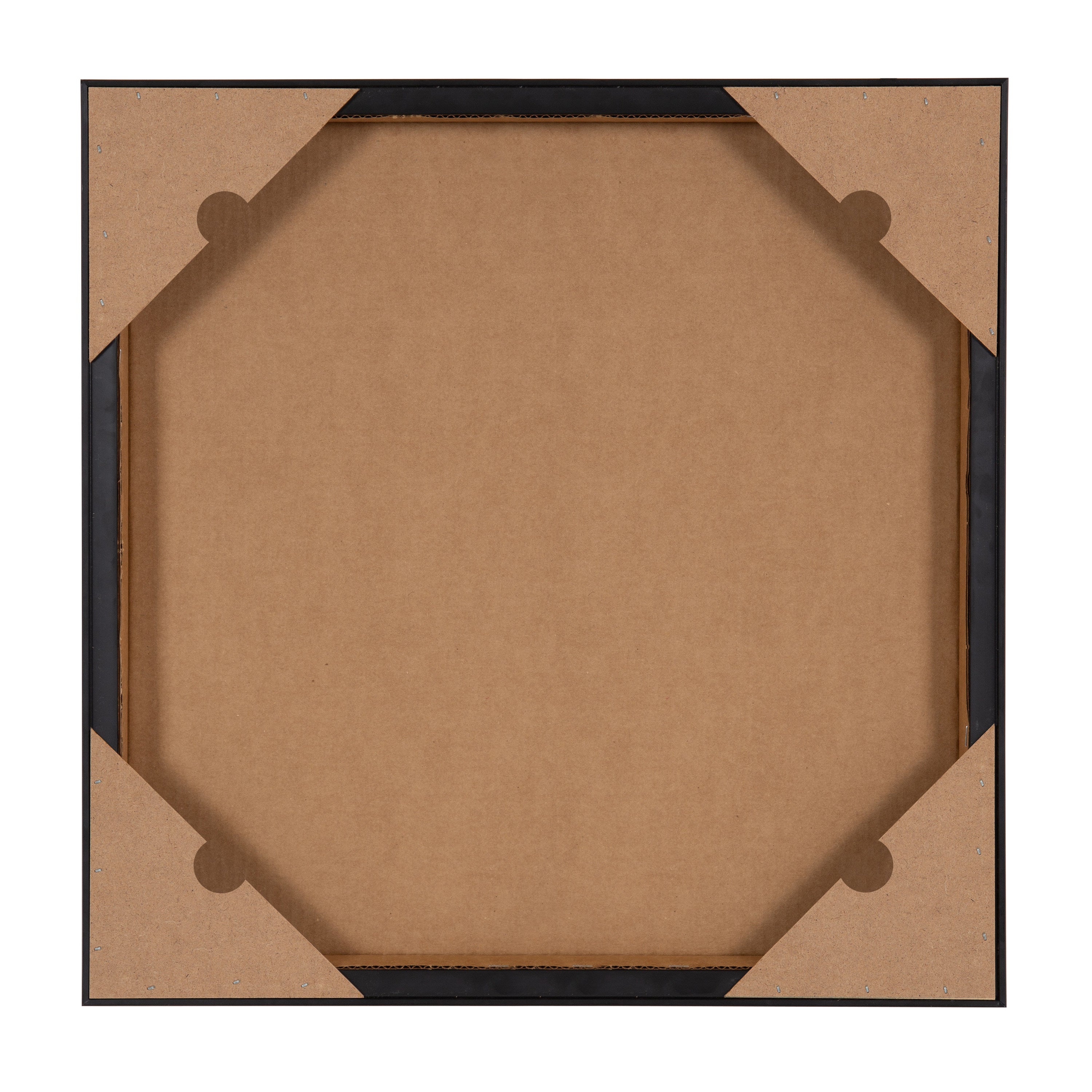 Sylvie Modern Botanical Neutral Abstract 2 Framed Canvas by The Creative Bunch Studio