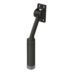 Deltana Dhk7U10B 7 In. Heavy Duty Kickdown Holder- Oil Rubbed Bronze - Solid Brass